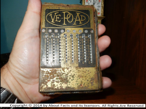 antique calculator